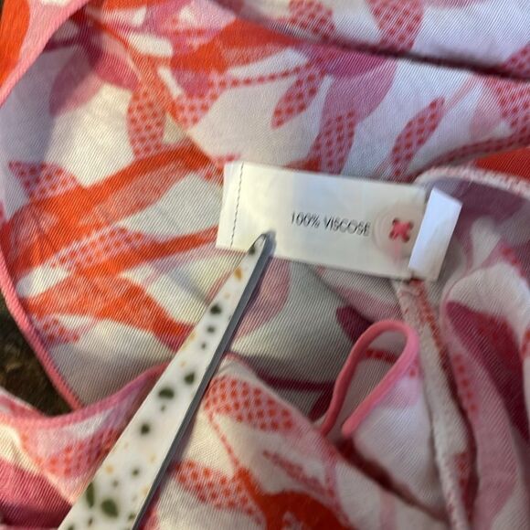 Poupette St Barth Halter Midi Dress L - Picture 7 of 8